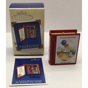 Disney Winnie The Pooh Hallmark 2003 Ornament Little Rain Cloud Storybook Design